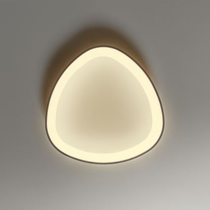 Ideal Lux - LED-kattovalaisin GEMINI LED/23W/230V halkaisija 42,5 cm CRI 90 kulta