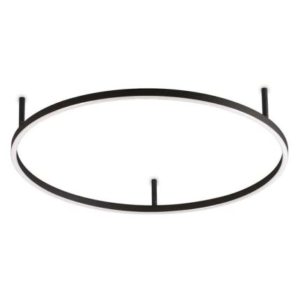 Ideal Lux - LED-kattovalaisin ORACLE SLIM LED/37W/230V 3000K CRI 90 halkaisija 70 cm musta