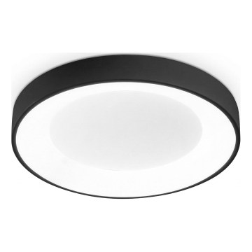 Ideal Lux - LED-kattovalaisin PLANET LED/20W/230V CRI 90 halkaisija 40 cm musta