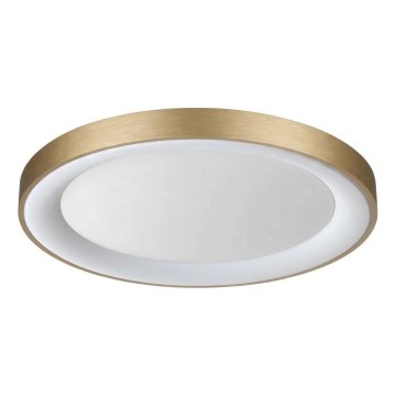 Ideal Lux - LED-kattovalaisin PLANET LED/29W/230V CRI 90 halkaisija 60 cm messinki