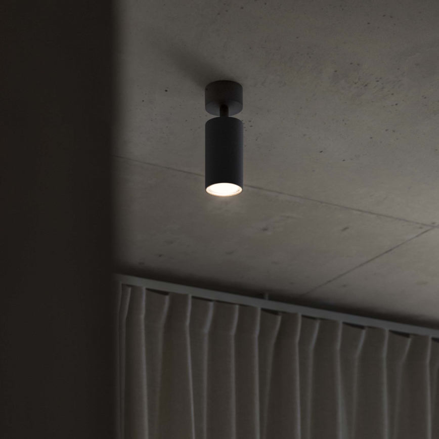 Ideal Lux - LED-kohdevalaisin DYNAMITE 1xGU10/7W/230V CRI 90 musta