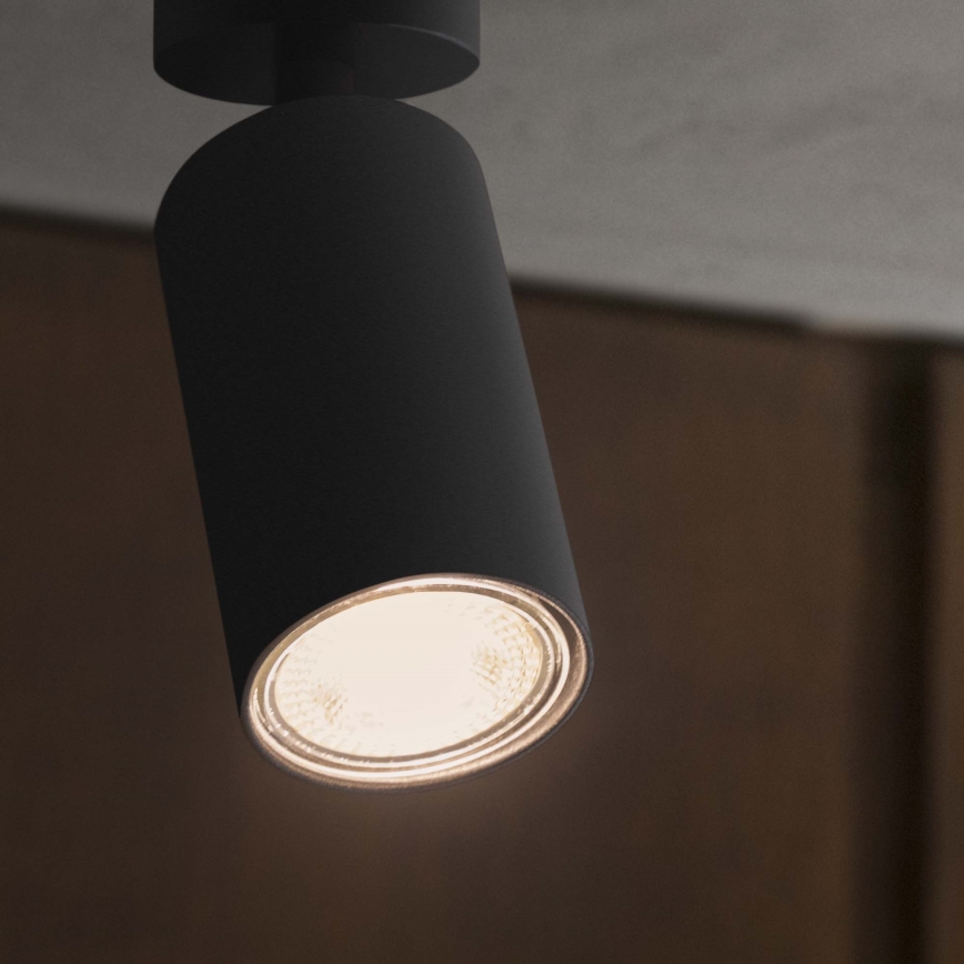 Ideal Lux - LED-kohdevalaisin DYNAMITE 1xGU10/7W/230V CRI 90 musta