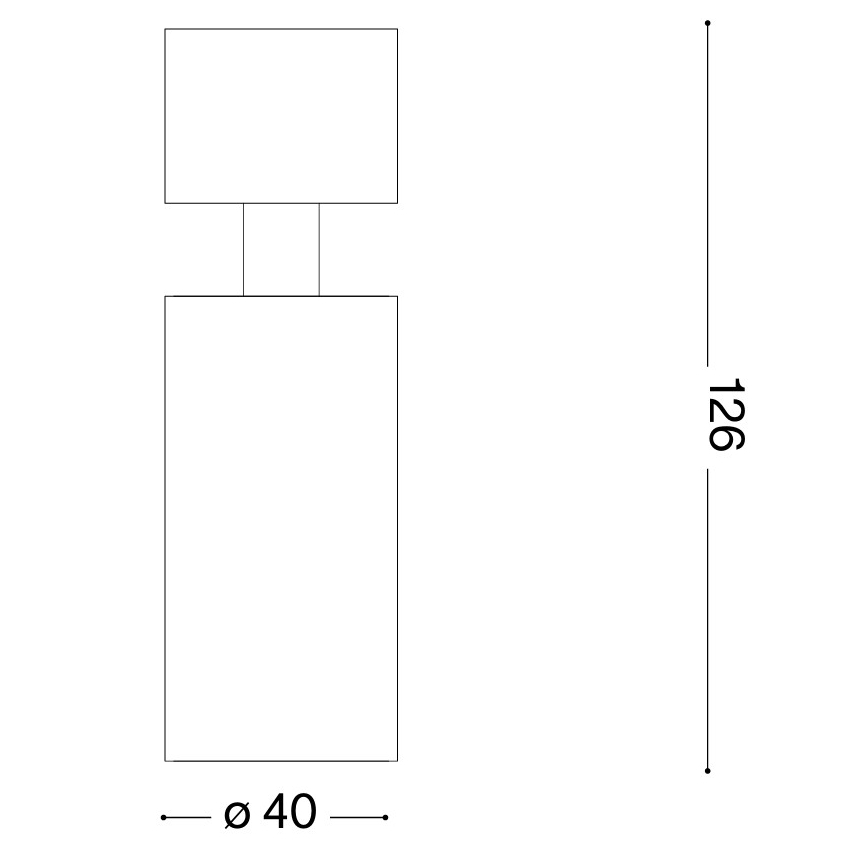 Ideal Lux - LED-kohdevalaisin DYNAMITE 1xGU10/7W/230V CRI 90 musta