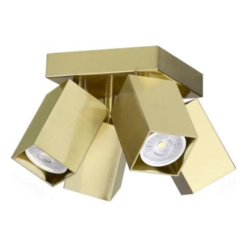 Ideal Lux - LED-kohdevalaisin DYNAMITE 4xGU10/7W/230V CRI 90 messinki