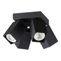 Ideal Lux - LED-kohdevalaisin DYNAMITE 4xGU10/7W/230V CRI 90 musta