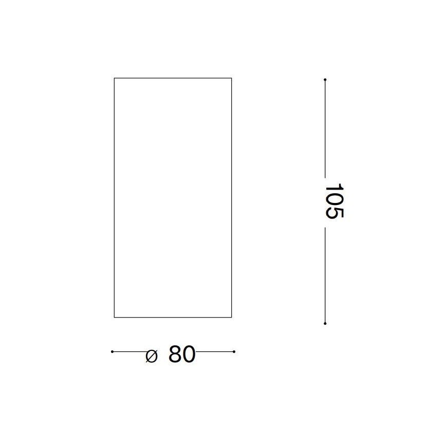 Ideal Lux - LED-kohdevalaisin NITRO LED/10W/230V halkaisija 8 cm CRI 90 musta