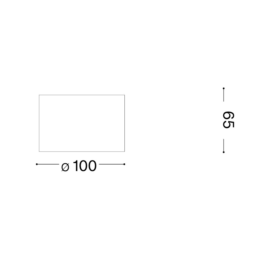 Ideal Lux - LED-kohdevalaisin SPIKE 1xGX53/9W/230V Ø 10 cm kiiltävä kromi