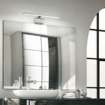 Ideal Lux - LED-kuvavalo ALMA LED/12,5W/230V 51 cm CRI 90 kiiltävä kromi