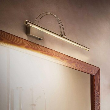 Ideal Lux - LED-kuvavalo BOW LED/4,6W/230V 46 cm CRI 90 kulta