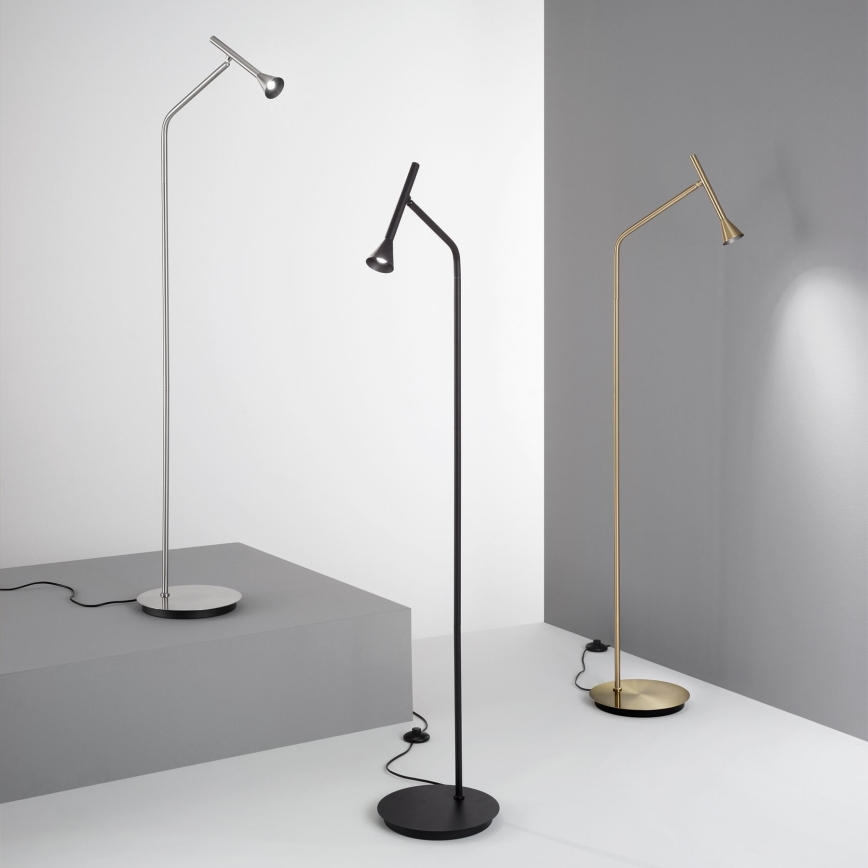 Ideal Lux - LED-lattiavalaisin DIESIS LED/4,5W/230V CRI 95 musta