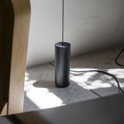 Ideal Lux - LED-lattiavalaisin FILO LED/14W/230V 2700K CRI 90 musta