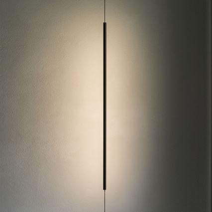 Ideal Lux - LED-lattiavalaisin FILO LED/14W/230V 2700K CRI 90 musta