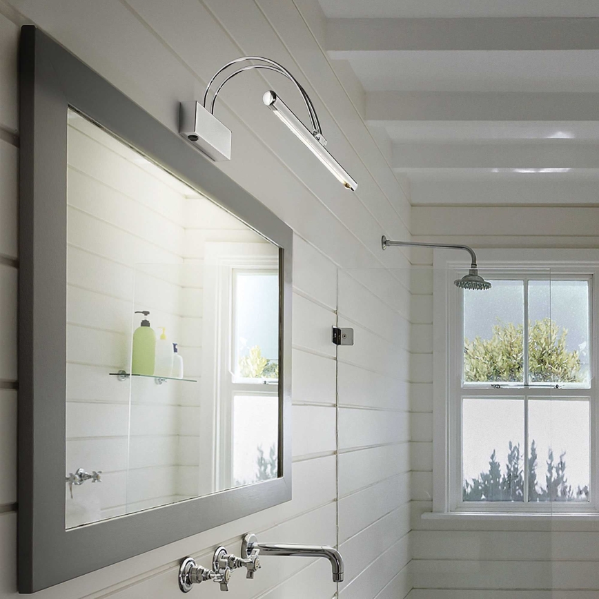 Ideal Lux - LED-valokuvavalaisin MIRROR LED/4,62W/230V kiiltävä kromi