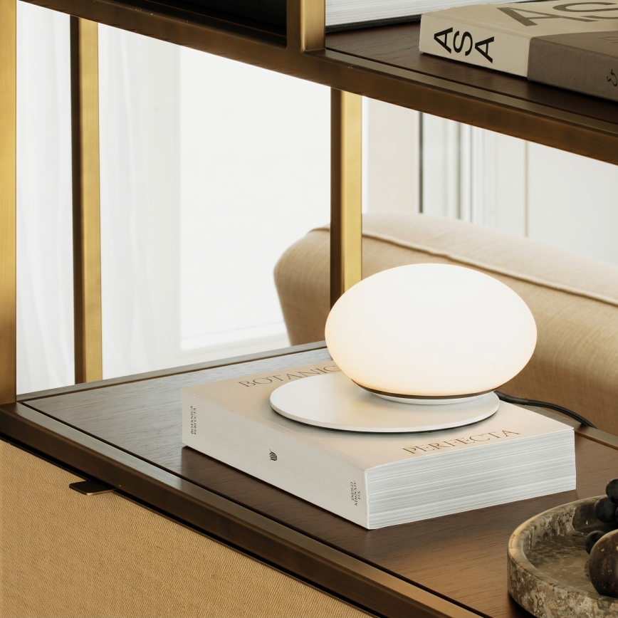 Ideal Lux - LED-pöytävalaisin NINFEA 1xGX53/9W/230V valkoinen