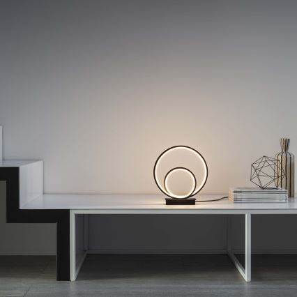 Ideal Lux - LED-pöytävalaisin OZ LED/22W/230V CRI 90 musta