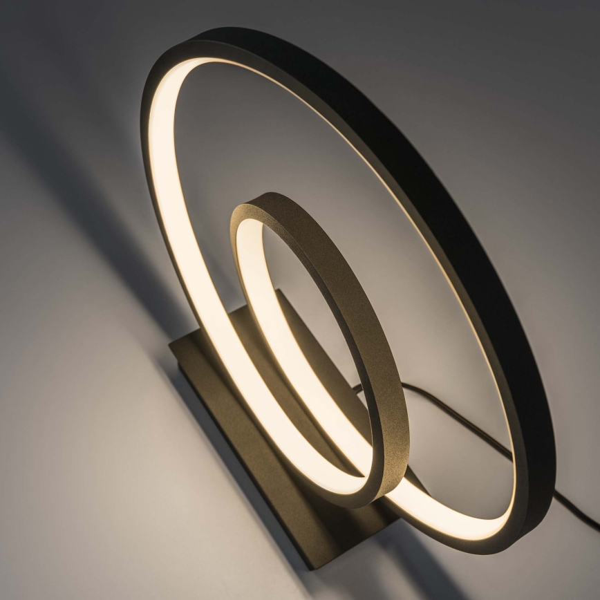 Ideal Lux - LED-pöytävalaisin OZ LED/22W/230V CRI 90 musta