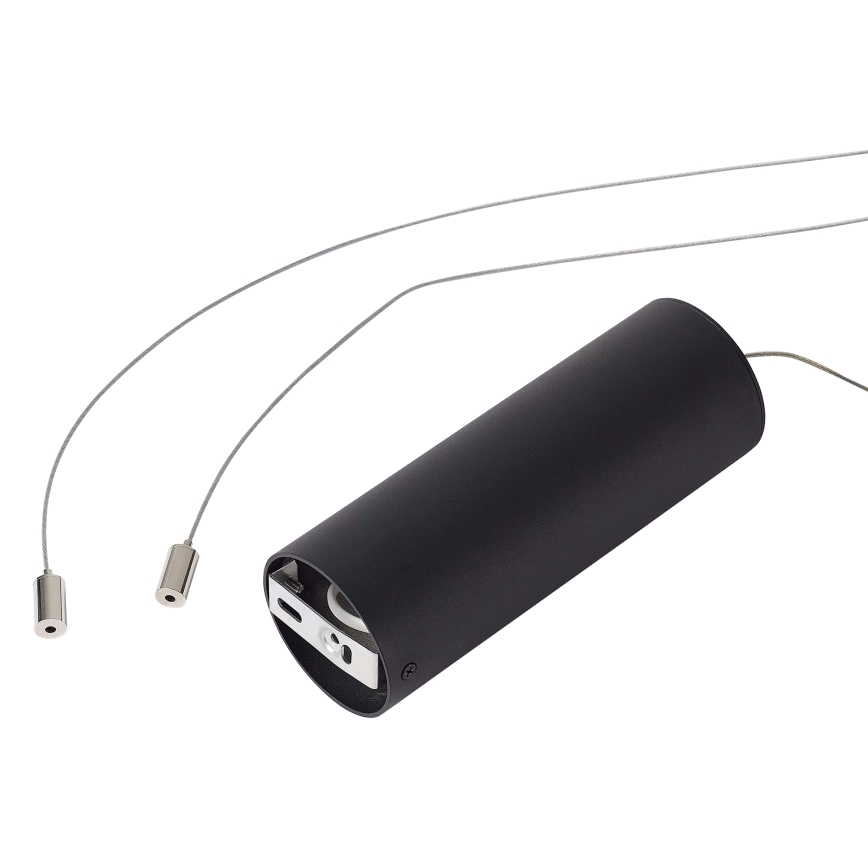 Ideal Lux - LED-riippuvalaisin vaijerilla GEMINI LED/36W/230V 2700K halkaisija 42,5 cm CRI 90 musta