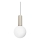 Ideal Lux - LED-riippuvalaisin kaapelilla ODEON LED/8W/230V CRI 90 halkaisija 15 cm beige/valkoinen