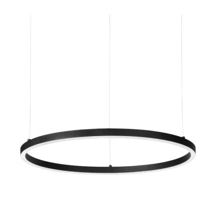 Ideal Lux - LED-riippuvalaisin vaijerilla ORACLE SLIM LED/29W/230V 3000K CRI 90 Ø 50 cm musta