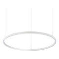 Ideal Lux - LED-riippuvalaisin kaapelilla ORACLE SLIM LED/37W/230V 2700K CRI 90 halkaisija 70 cm valkoinen