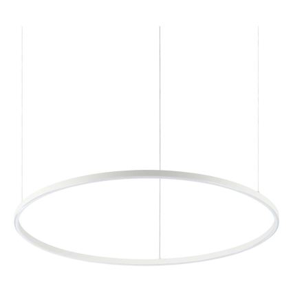 Ideal Lux - ORACLE SLIM LED-riippuvalaisin vaijerilla LED/53W/230V 4000K CRI 90 halkaisija 90 cm valkoinen