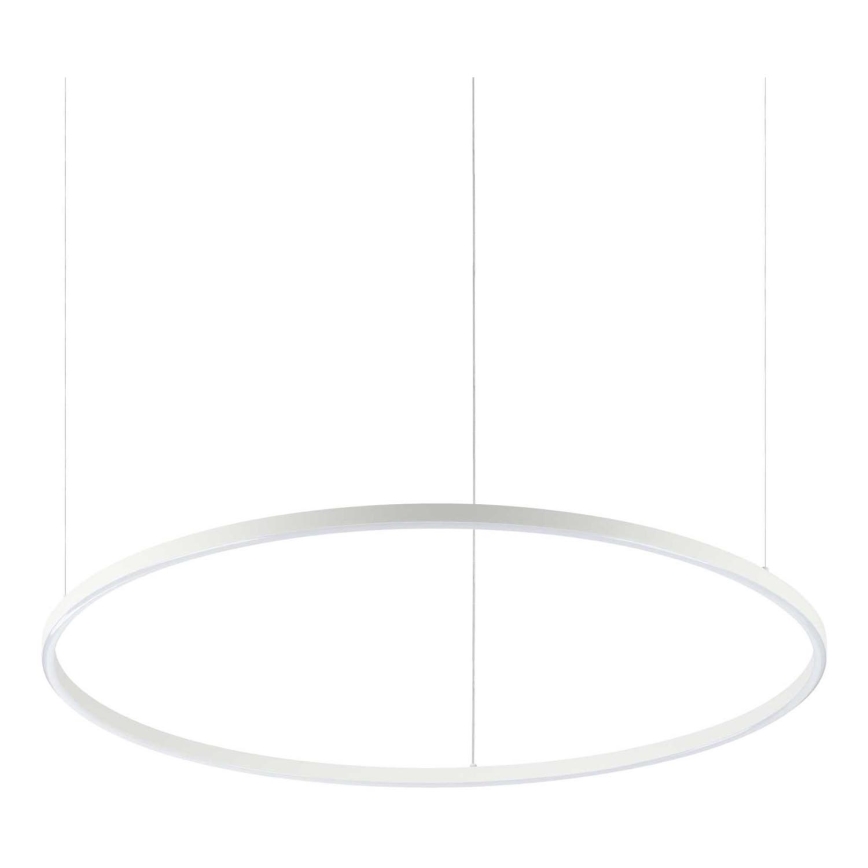 Ideal Lux - ORACLE SLIM LED-riippuvalaisin vaijerilla LED/53W/230V 4000K CRI 90 halkaisija 90 cm valkoinen