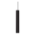 Ideal Lux - LED-riippuvalaisin LOOK 1xGU10/7W/230V CRI 90, halkaisija 6 cm, musta