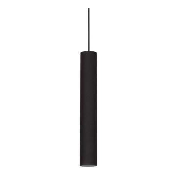 Ideal Lux - LED-riippuvalaisin ripustuskaapelilla LOOK 1xGU10/7W/230V CRI 90 halkaisija 6 cm musta