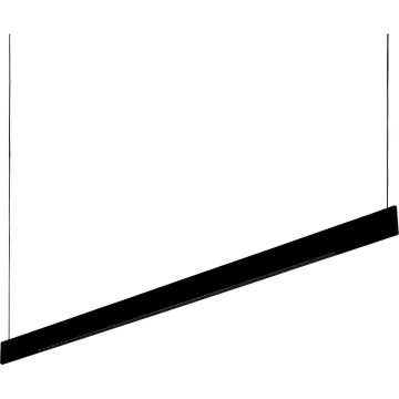 Ideal Lux - LED-riippuvalaisin vaijerilla DESK ACCENT LED/36W/230V CRI 90 120 cm musta