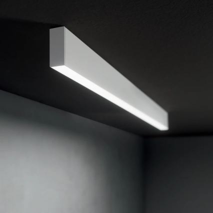 Ideal Lux - LED-riippuvalaisin vaijerilla DESK ACCENT LED/36W/230V CRI 90 120 cm valkoinen