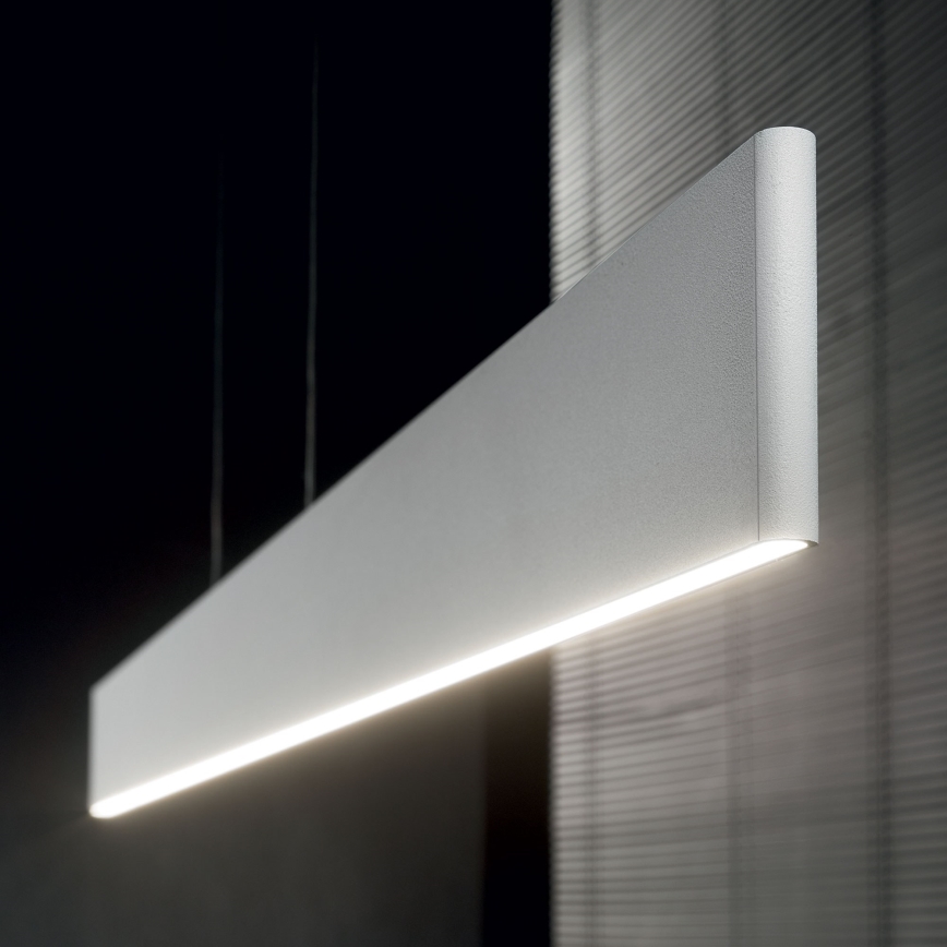 Ideal Lux - LED-riippuvalaisin vaijerilla DESK LED/32W/230V 102,5 cm CRI 90 valkoinen