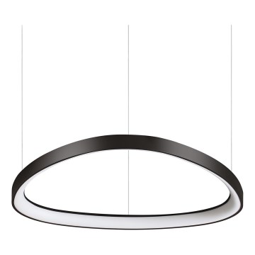 Ideal Lux - LED-riippuvalaisin vaijerilla GEMINI LED/47W/230V 2700K Ø 61 cm CRI 90 musta