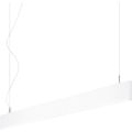 Ideal Lux - LED-riippuvalaisin vaijerilla LINUS LED/32W/230V 3000K CRI 90 120 cm valkoinen