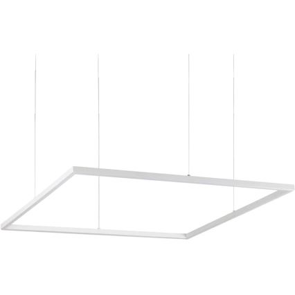 Ideal Lux - LED-riippuvalaisin vaijerilla ORACLE SLIM LED/53W/230V 3000K CRI 90 90x90 cm valkoinen