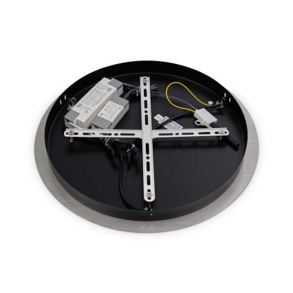 Ideal Lux - LED-riippuvalaisin vaijerilla UMILE LED/55W/230V, halkaisija 63 cm, CRI 90, messinki/valkoinen