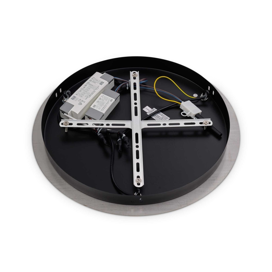Ideal Lux - LED-riippuvalaisin vaijerilla UMILE LED/55W/230V, halkaisija 63 cm, CRI 90, messinki/valkoinen