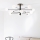 Ideal Lux - LED-riipuskattokruunu COSMOPOLITAN 12xG9/3W/230V halkaisija 145 cm musta