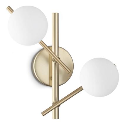 Ideal Lux - LED-seinävalaisin ATLAS 2xG9/3W/230V kultainen