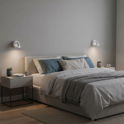 Ideal Lux - LED-seinävalaisin BEAN LED/3W/230V CRI 90 valkoinen