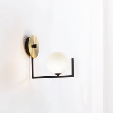 Ideal Lux - LED-seinävalaisin BIRDS 1xG9/3W/230V musta/kulta