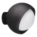 Ideal Lux - LED-seinävalaisin BLOOM 1xE27/42W/230V musta