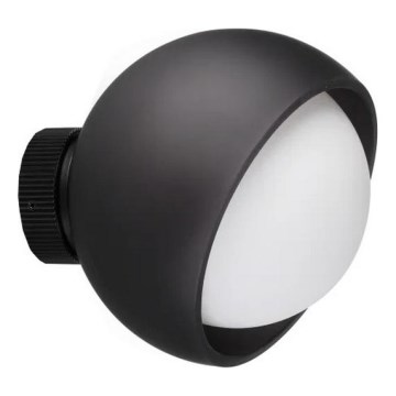 Ideal Lux - LED-seinävalaisin BLOOM 1xE27/42W/230V musta