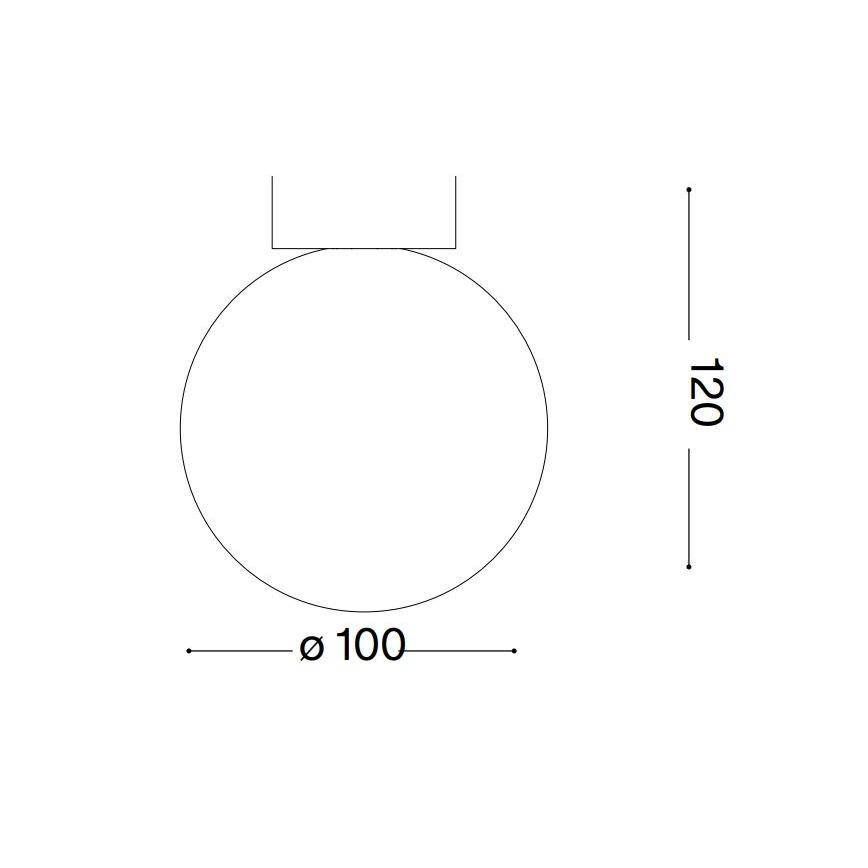 Ideal Lux - LED-seinävalaisin CARTA 1xG9/3W/230V halkaisija 10 cm valkoinen