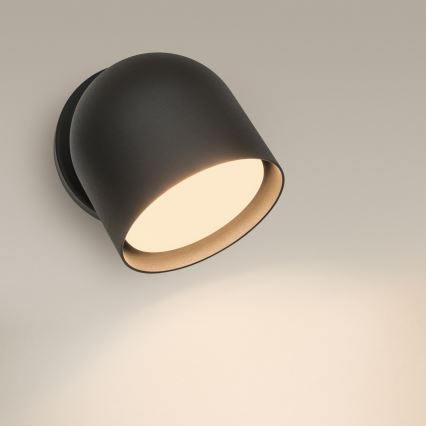 Ideal Lux - LED-seinävalaisin DODO 1xGX53/9W/230V musta