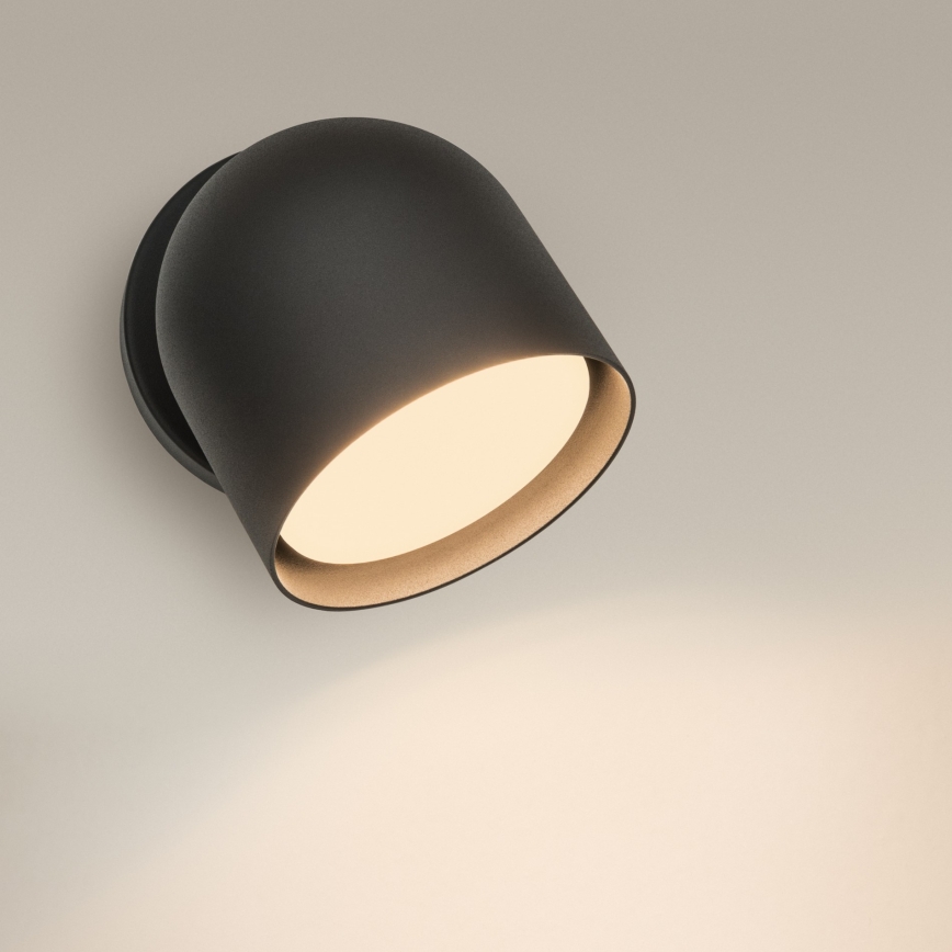 Ideal Lux - LED-seinävalaisin DODO 1xGX53/9W/230V musta