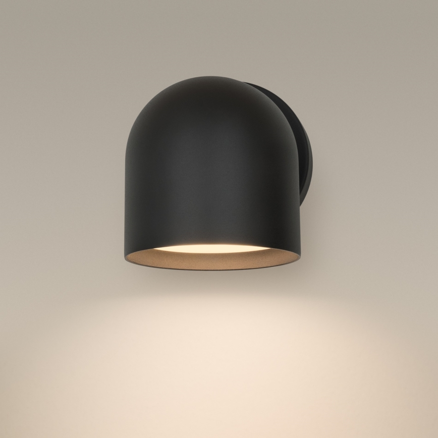 Ideal Lux - LED-seinävalaisin DODO 1xGX53/9W/230V musta