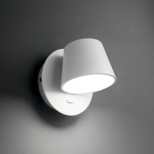 Ideal Lux - LED-seinävalaisin GIM LED/6W/230V valkoinen