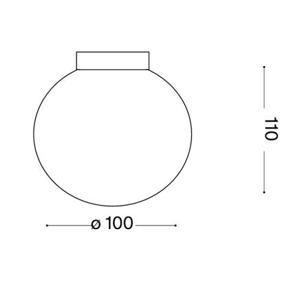 Ideal Lux - LED-seinävalaisin MAPA 1xG9/3W/230V, halkaisija 10 cm, valkoinen