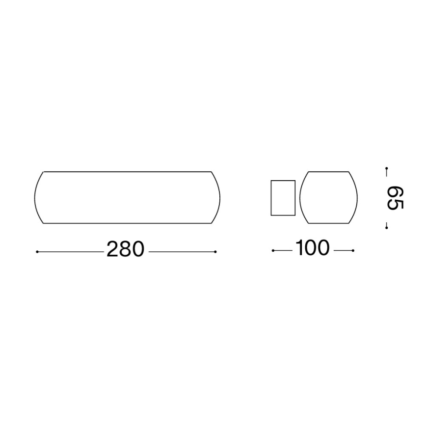 Ideal Lux - LED-seinävalaisin MORIS 2xG9/3W/230V valkoinen