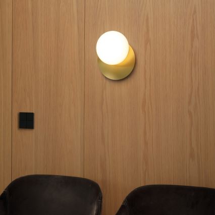Ideal Lux - LED-seinävalaisin NINFEA 1xGX53/9W/230V kulta